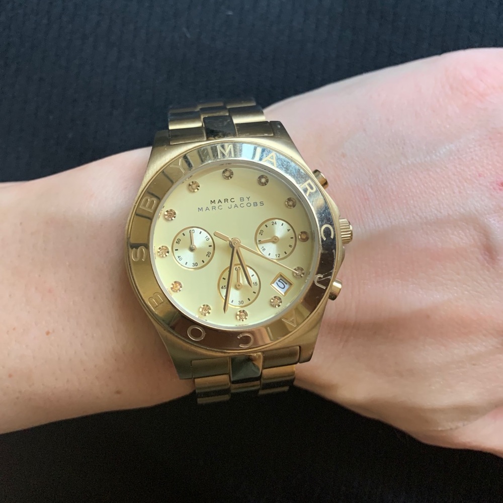 Marc Jacobs Gold Watch